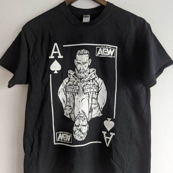 All Elite Wrestling Brodie Lee / Jon Moxley Ace of Spades Shirt - Picture 1 of 4